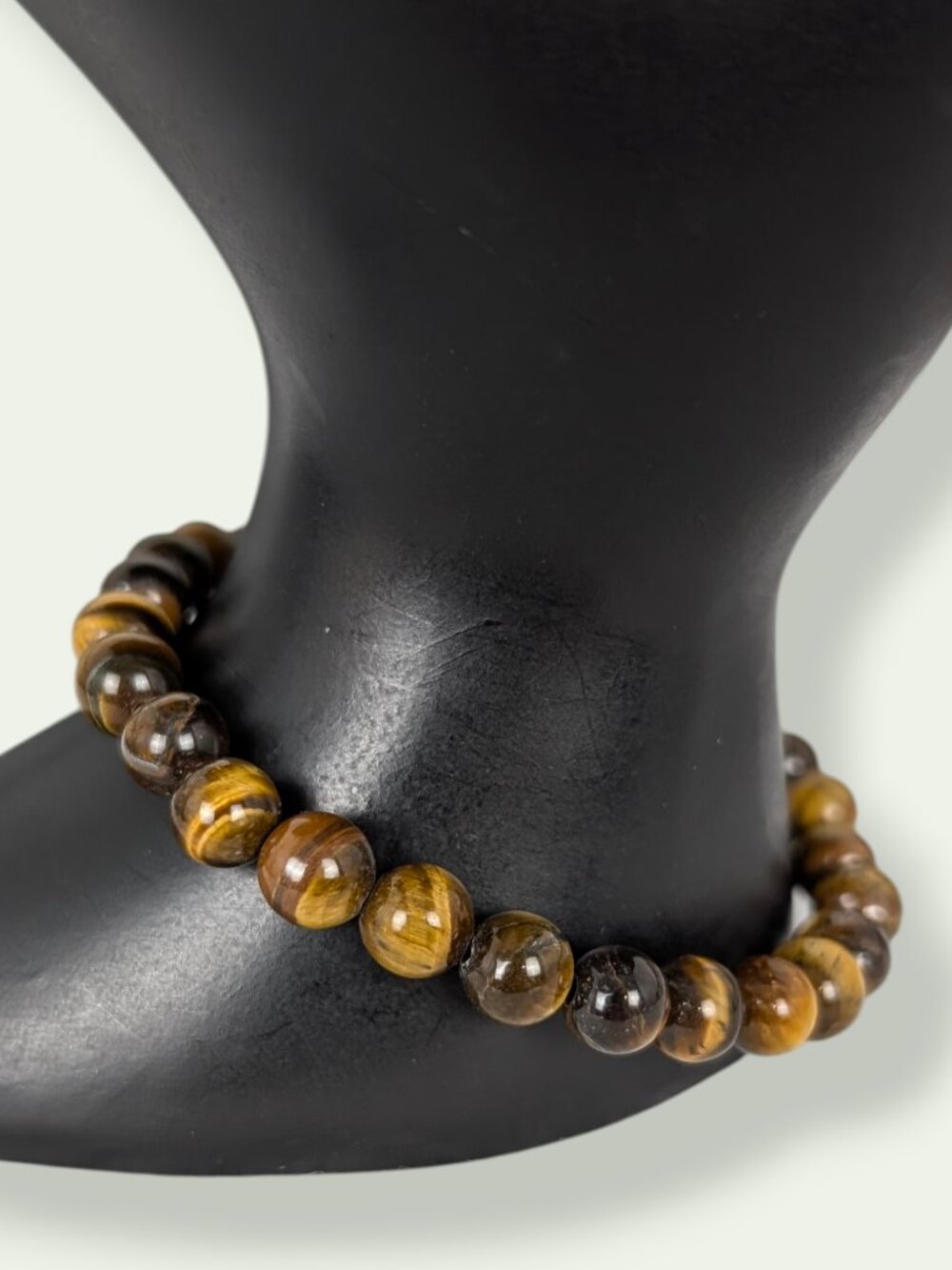 7mm Tiger's Eye Beaded Stretch Bracelet